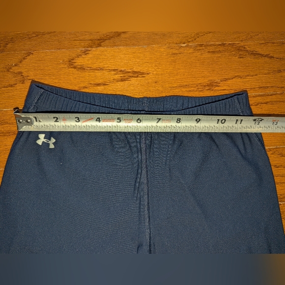 Under Armour athletic leggings - navy blue - small - cold gear / Fleece lined - Picture 9 of 11